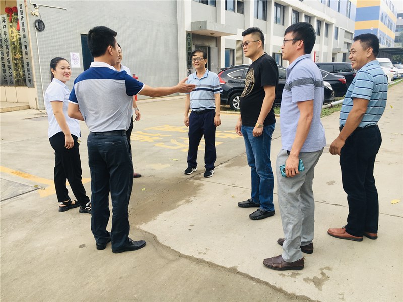 海南技师学院向导一行莅临优发国际集团旅行考察_优发国际-新闻中心