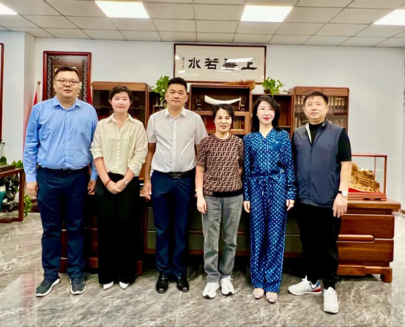 海南省山东商会会长秘书长一行人到优发国际莅临指导_优发国际-新闻中心